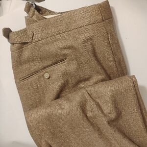 Polo by Ralph Lauren Brown Herringbone Chinos